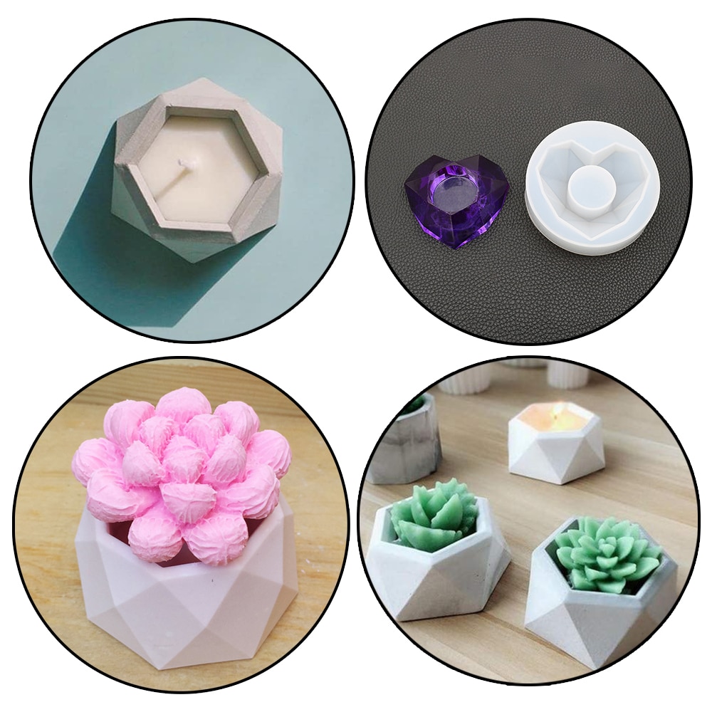 Plant Pot Molds Soft Silicone (3 PCs) Plant Pot Molds Soft Silicone (3 PCs)