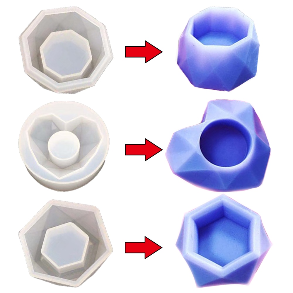 Plant Pot Molds Soft Silicone (3 PCs) Plant Pot Molds Soft Silicone (3 PCs)