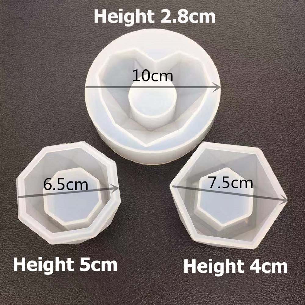 Plant Pot Molds Soft Silicone (3 PCs) Plant Pot Molds Soft Silicone (3 PCs)