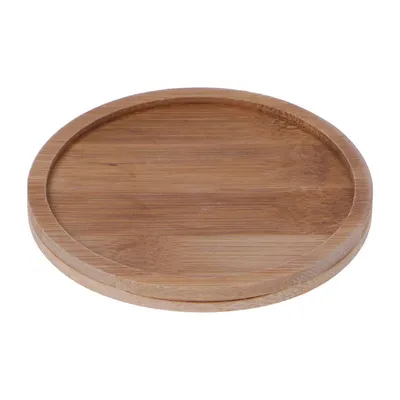 Plant Saucer Bamboo Mini Dish Plant Saucer Bamboo Mini Dish