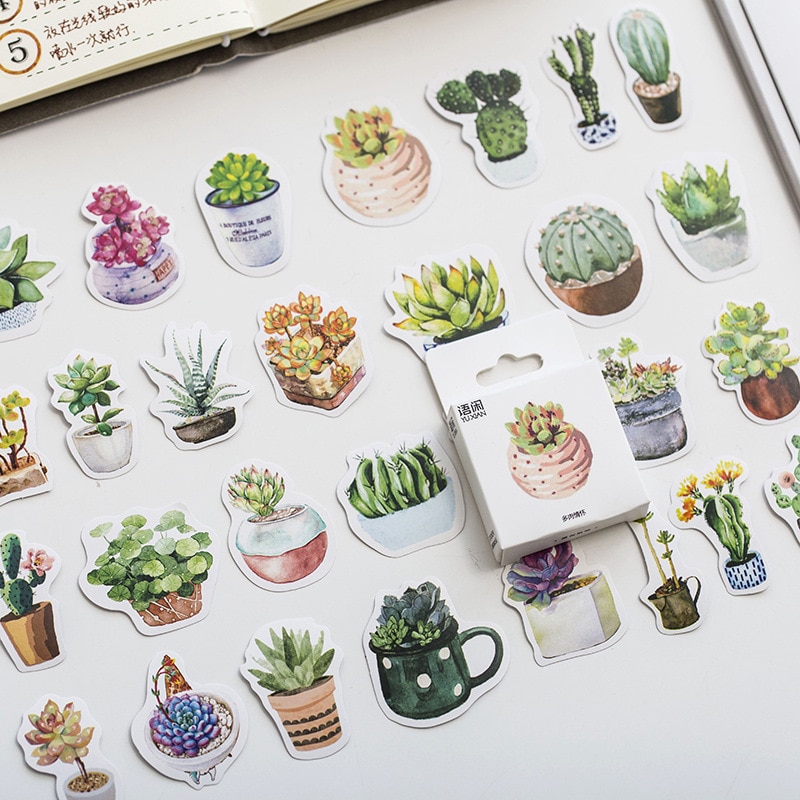 Plant Stickers Paper Stickers (50pcs) Plant Stickers Paper Stickers (50pcs)