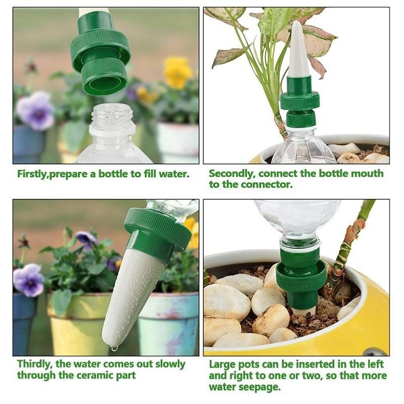 Plant Water Funnel Irrigation Tool (4 pcs) Plant Water Funnel Irrigation Tool (4 pcs)