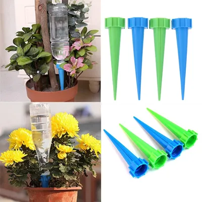 Plant Watering Drip Irrigation System (Set of 4) Plant Watering Drip Irrigation System (Set of 4)