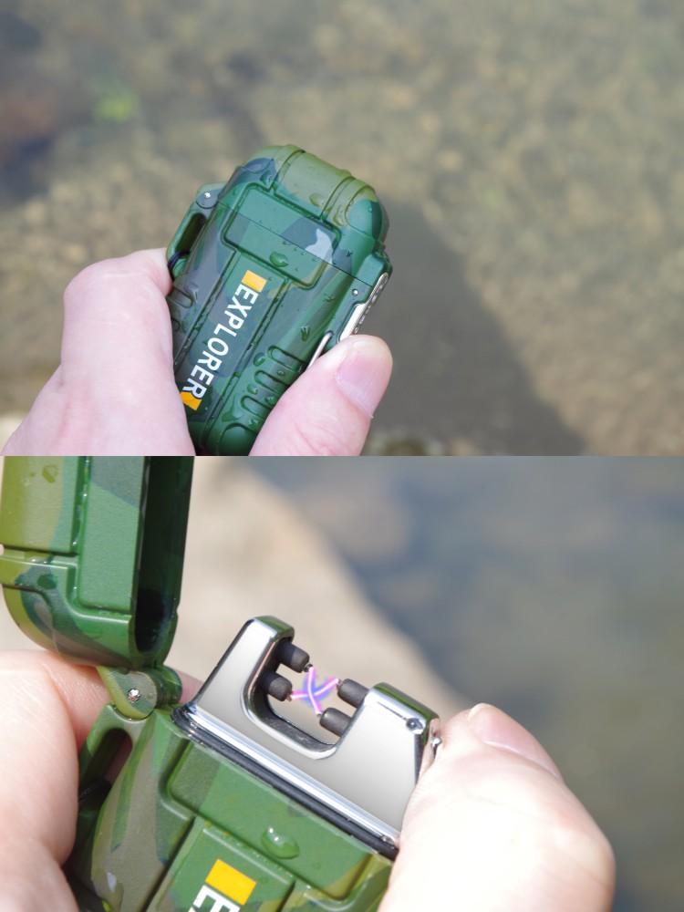 Plasma Lighter Outdoor Waterproof Tool Plasma Lighter Outdoor Waterproof Tool
