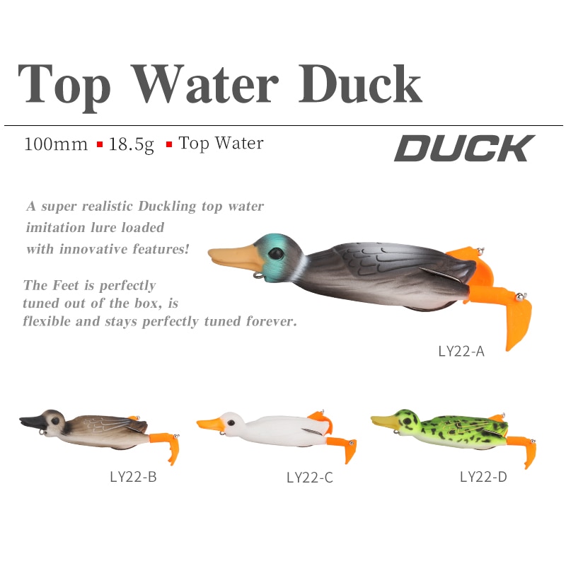 Plastic 3D Duck Fishing Lure Plastic 3D Duck Fishing Lure