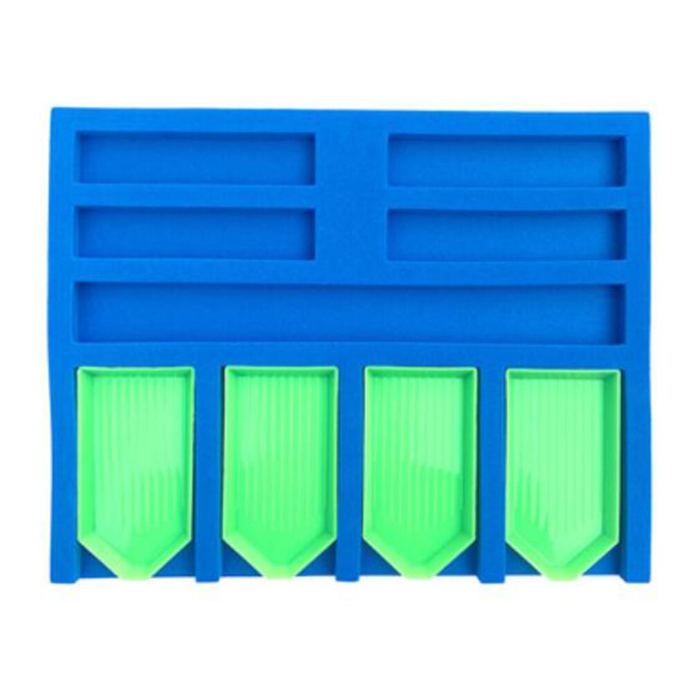 Plastic 4 Boat Diamond Painting Tray Plastic 4 Boat Diamond Painting Tray