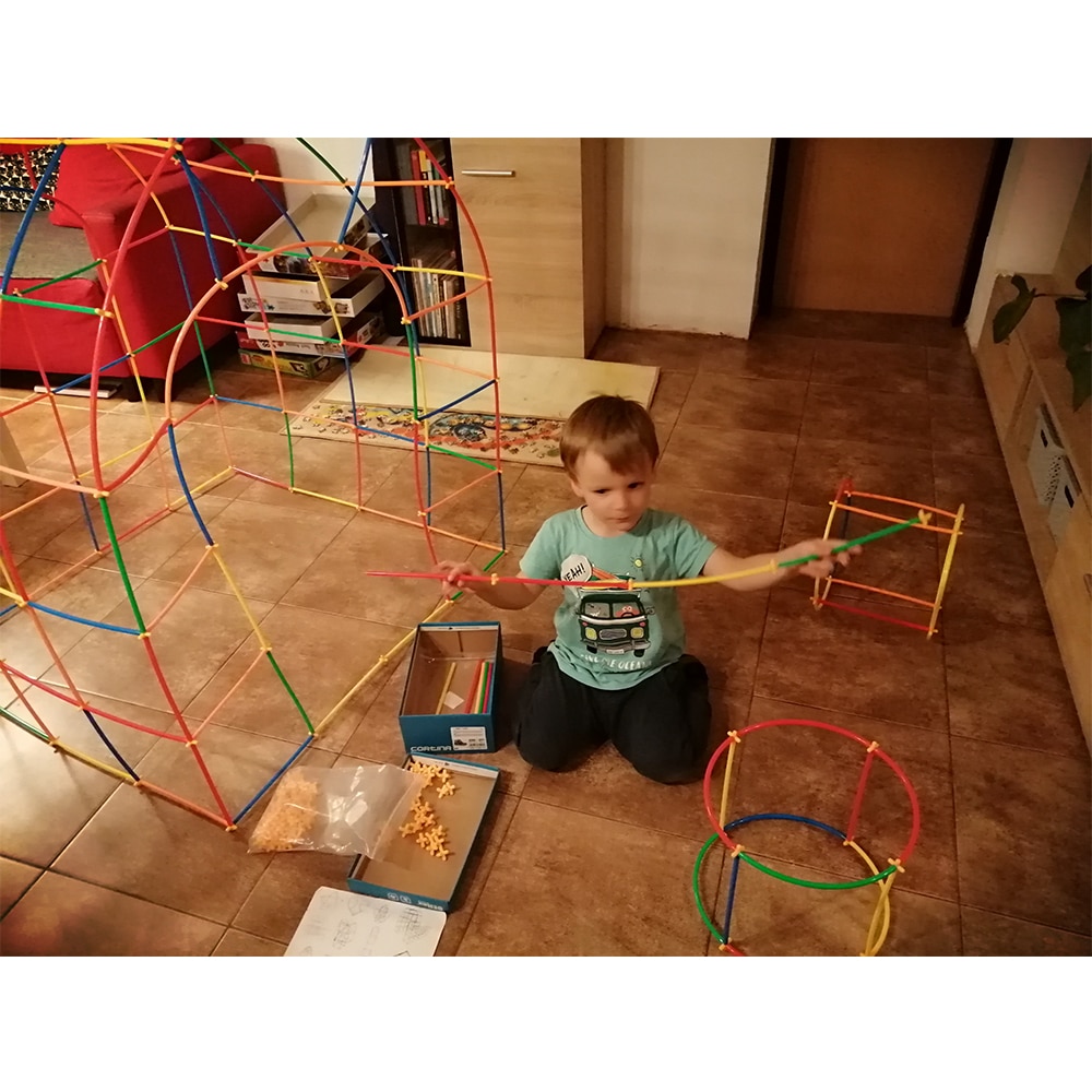 Plastic 4D Building Straws (100pcs) Plastic 4D Building Straws (100pcs)