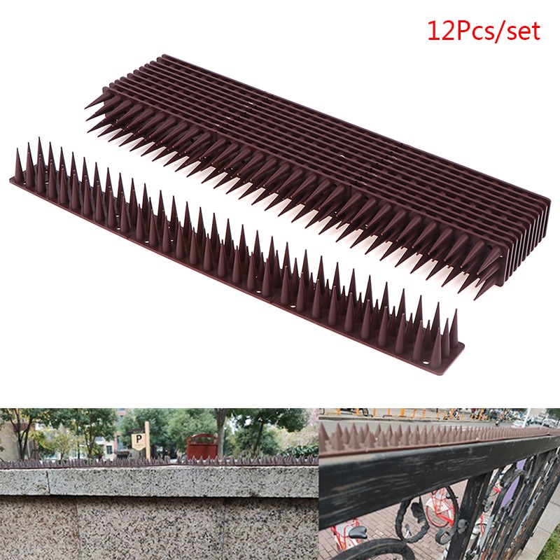 Plastic Anti Pigeon Spikes (12pcs) Plastic Anti Pigeon Spikes (12pcs)