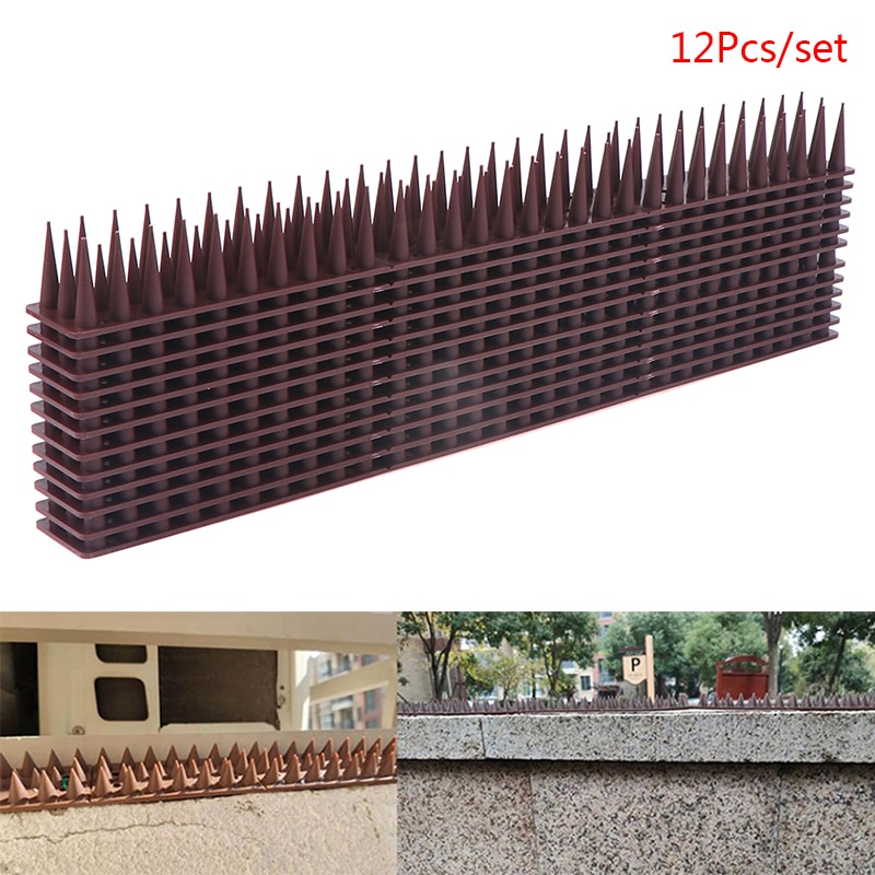 Plastic Anti Pigeon Spikes (12pcs) Plastic Anti Pigeon Spikes (12pcs)