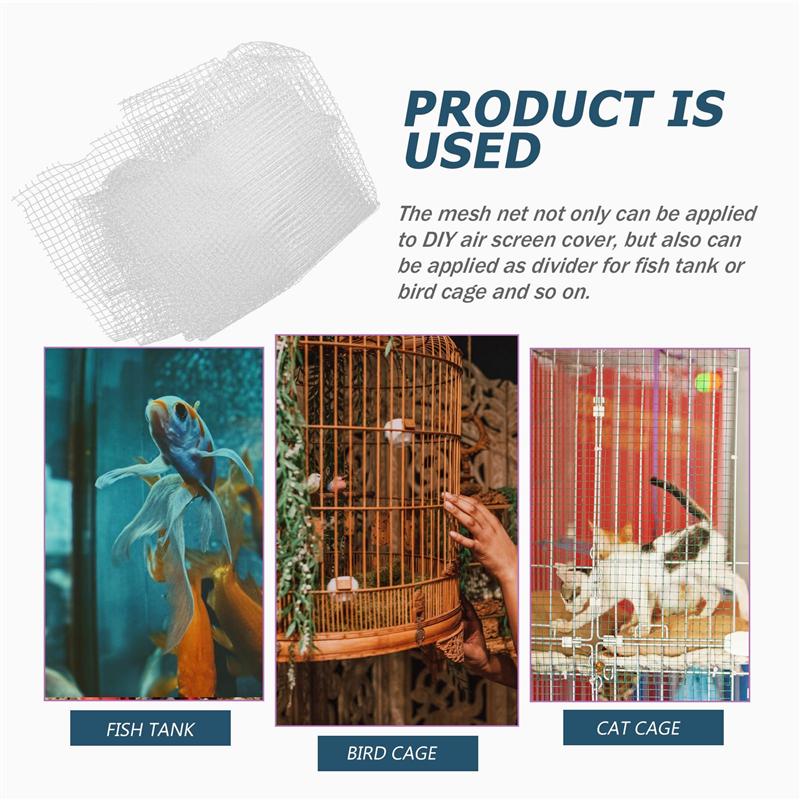 Plastic Aquarium Mesh Cover Screen Plastic Aquarium Mesh Cover Screen