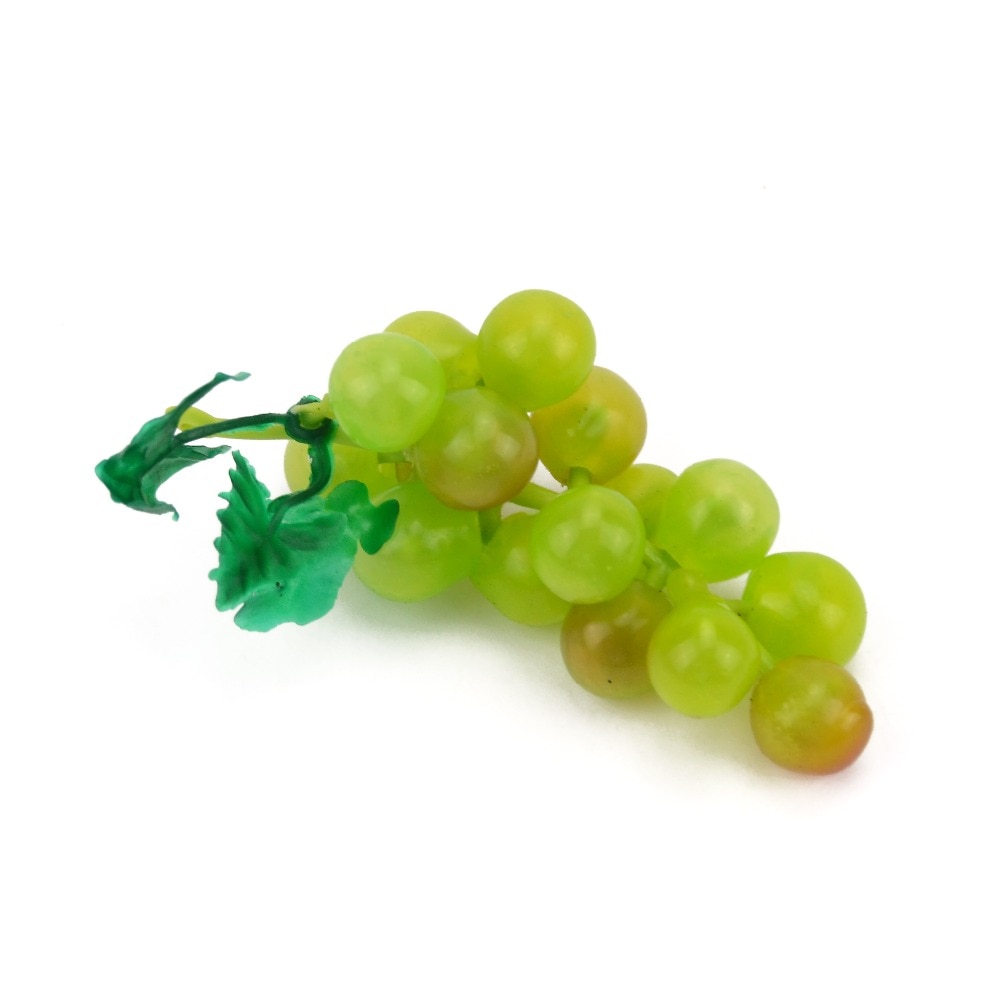 Plastic Artificial Grapes Decor (3pcs)