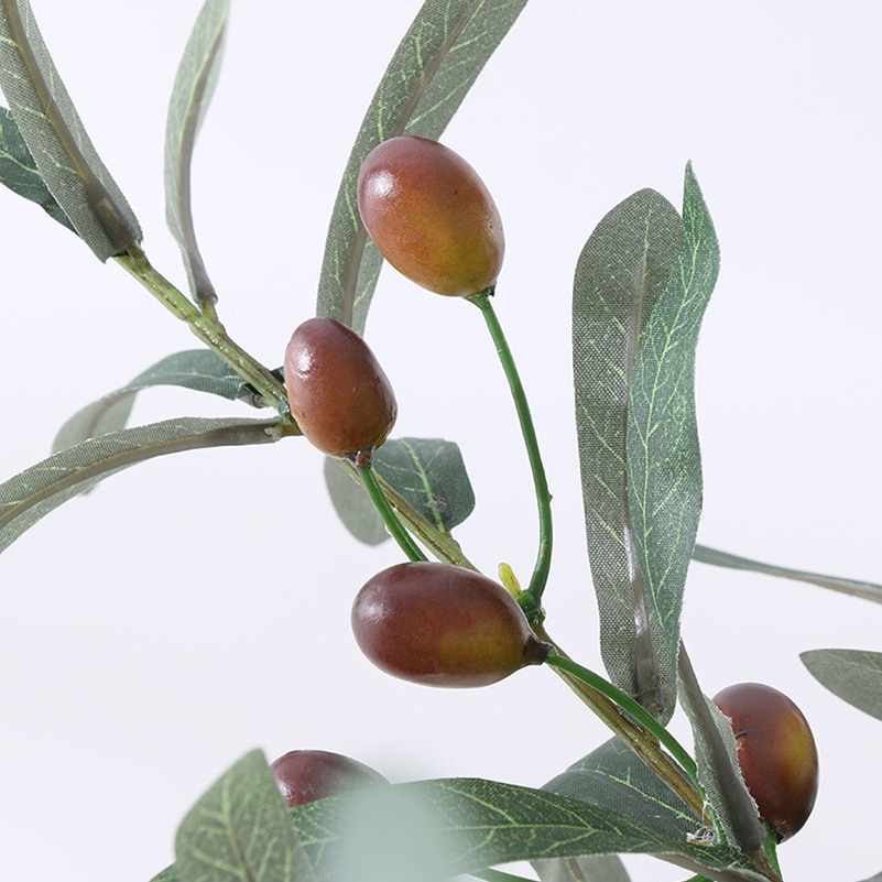 Plastic Artificial Olive Branch Decor Plastic Artificial Olive Branch Decor