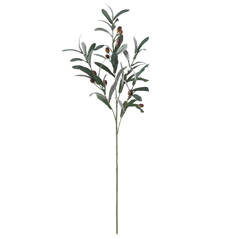 Plastic Artificial Olive Branch Decor Plastic Artificial Olive Branch Decor