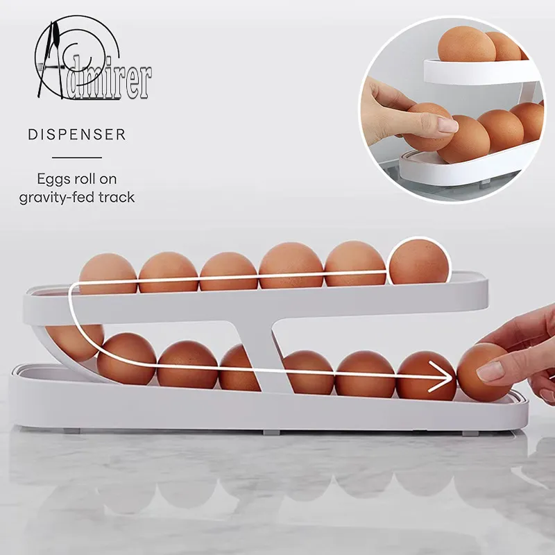 Plastic Automatic Rolling Egg Dispenser Plastic Automatic Rolling Egg Dispenser