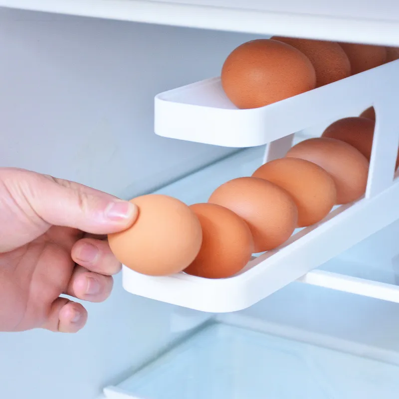 Plastic Automatic Rolling Egg Dispenser Plastic Automatic Rolling Egg Dispenser