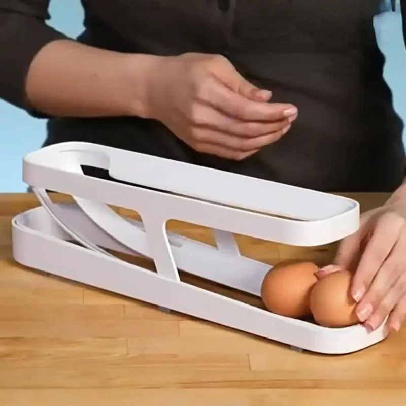 Plastic Automatic Rolling Egg Dispenser Plastic Automatic Rolling Egg Dispenser