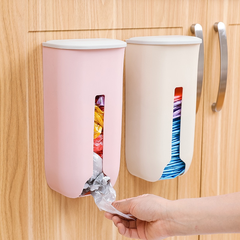 Plastic Bag Dispenser Wall Storage