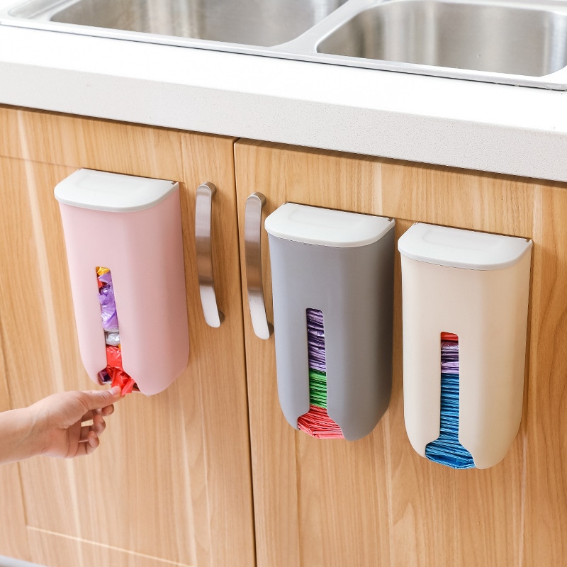Plastic Bag Dispenser Wall Storage