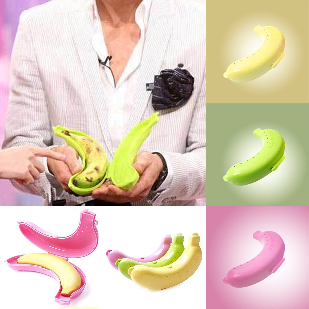 Plastic Banana Protector Case