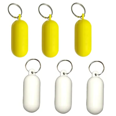 Plastic Boat Key Floats (6pcs) Plastic Boat Key Floats (6pcs)