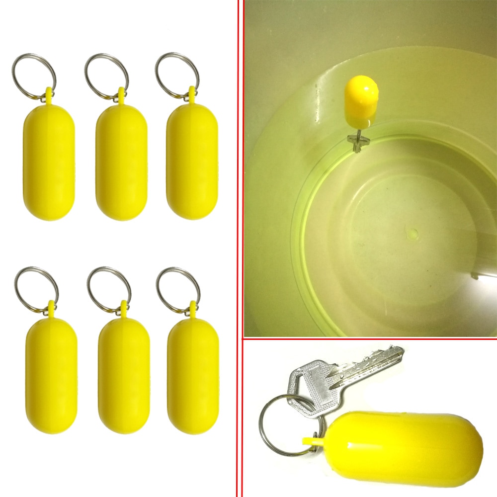 Plastic Boat Key Floats (6pcs) Plastic Boat Key Floats (6pcs)