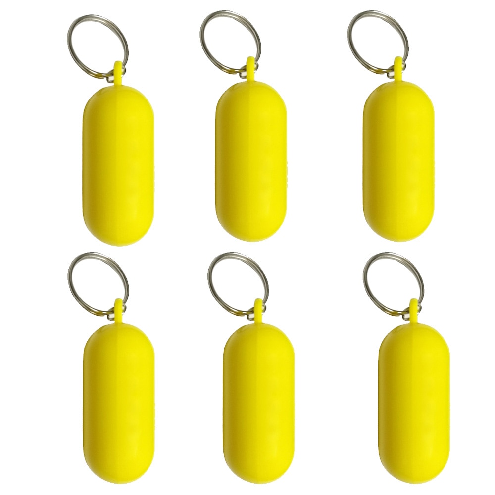 Plastic Boat Key Floats (6pcs) Plastic Boat Key Floats (6pcs)