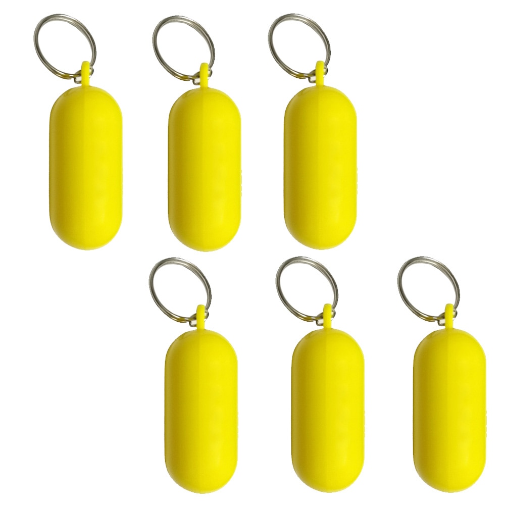 Plastic Boat Key Floats (6pcs) Plastic Boat Key Floats (6pcs)