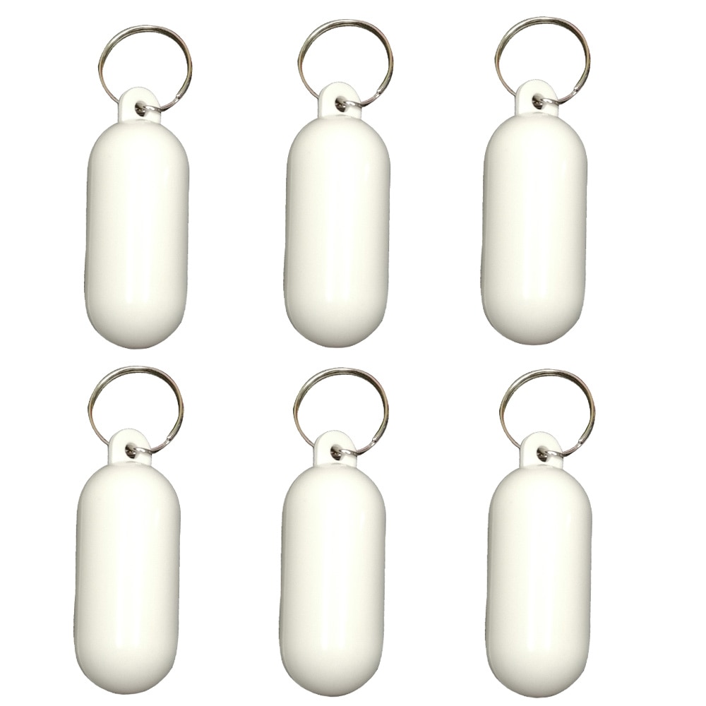 Plastic Boat Key Floats (6pcs) Plastic Boat Key Floats (6pcs)