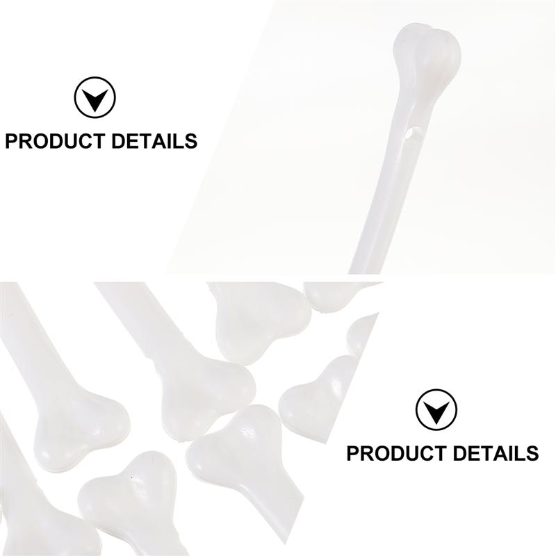 Plastic Bones for Halloween (36 Pcs)