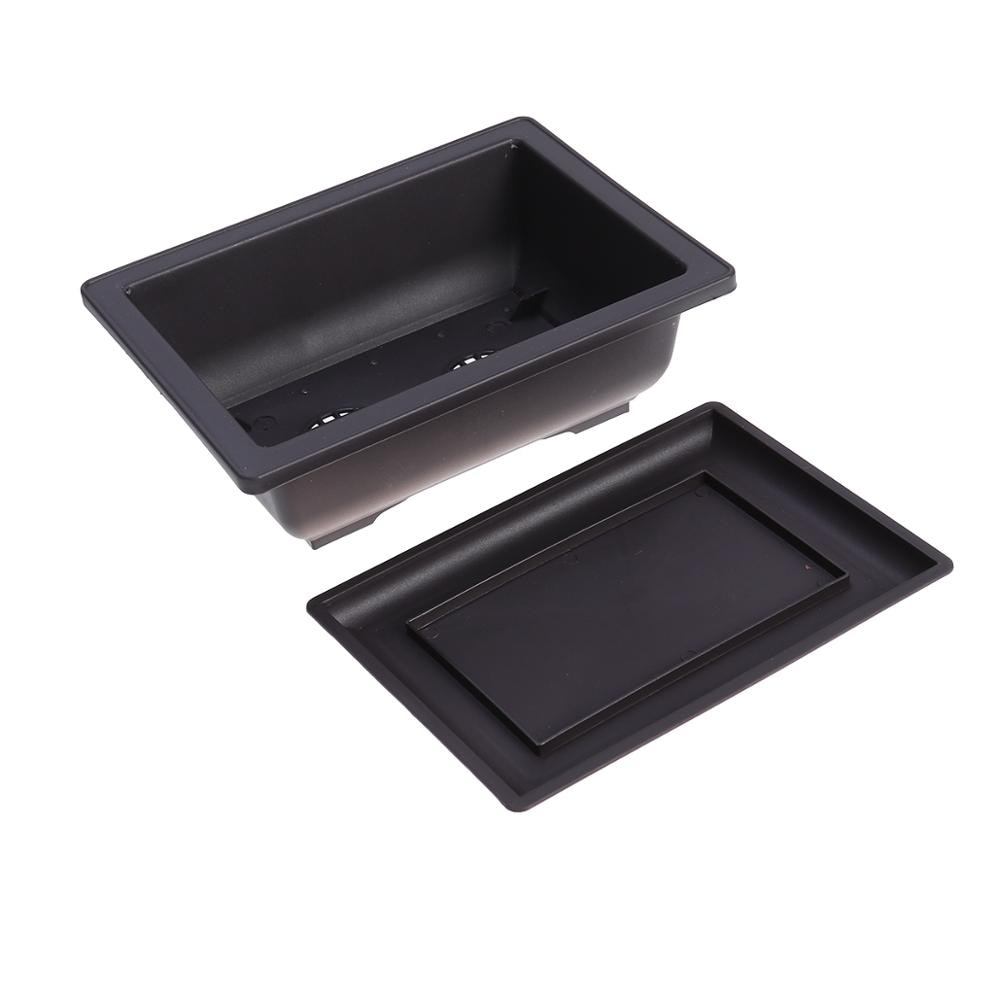 Plastic Bonsai Pots with Trays (10pcs) Plastic Bonsai Pots with Trays (10pcs)