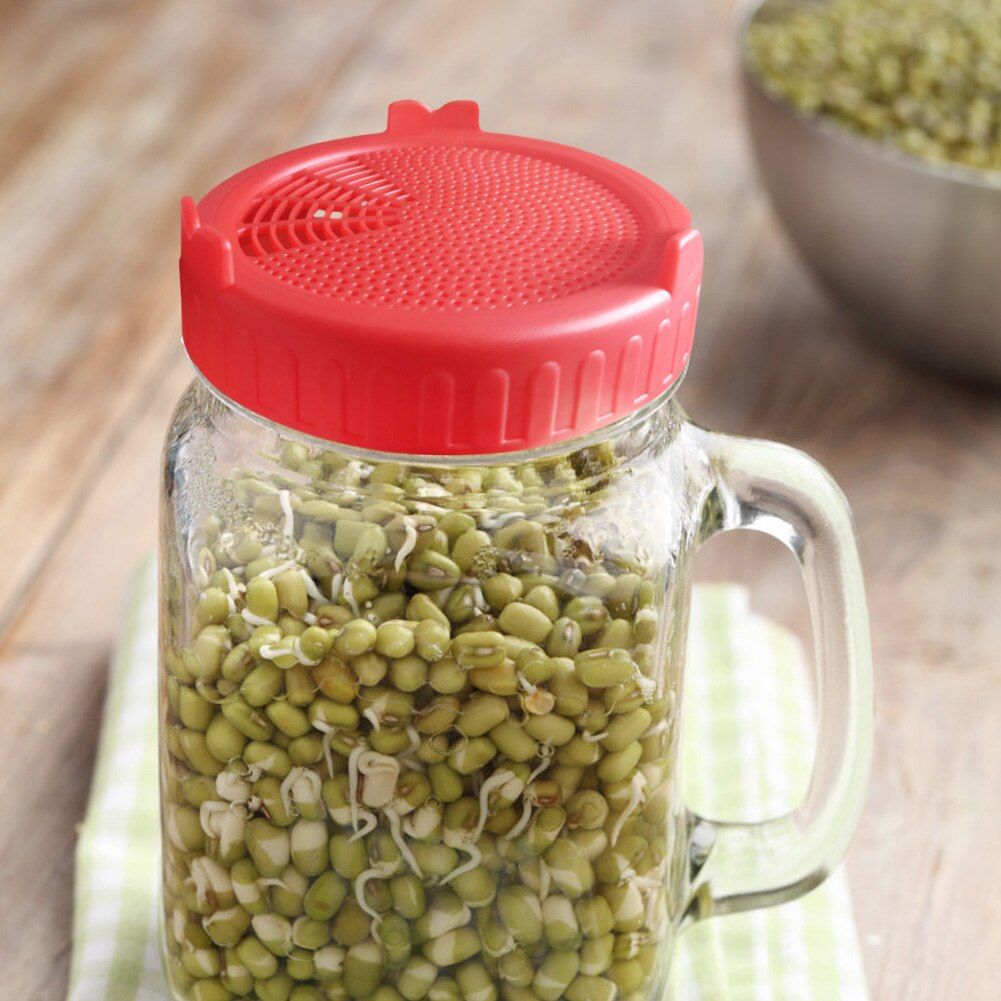 Plastic Breathable Sprouting Lid Plastic Breathable Sprouting Lid