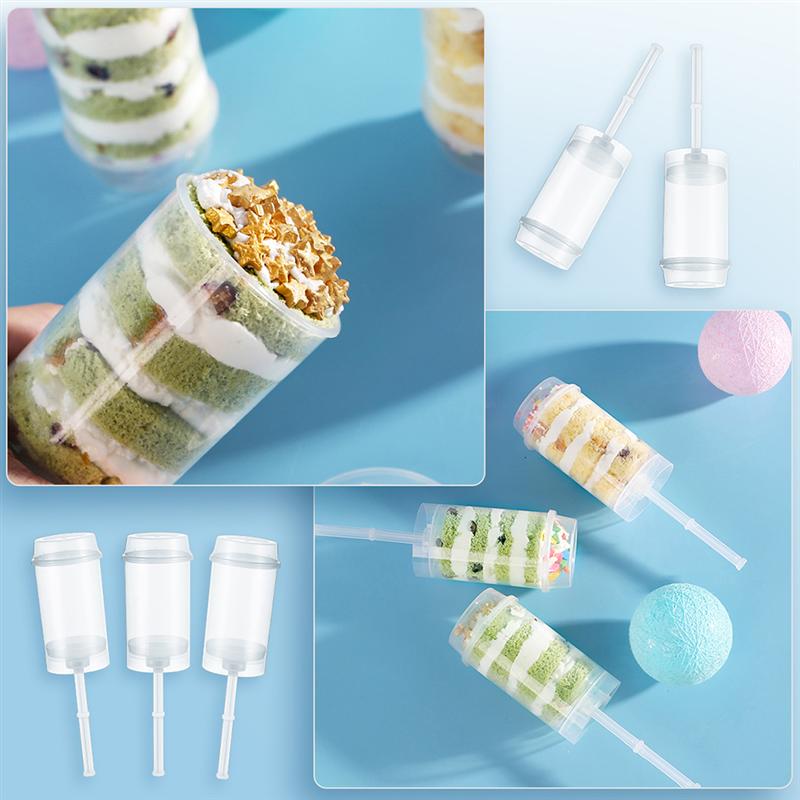 Plastic Cake Push Pop Containers (30pcs)