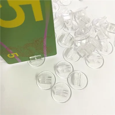 Plastic Card Stands Display (20 pcs) Plastic Card Stands Display (20 pcs)