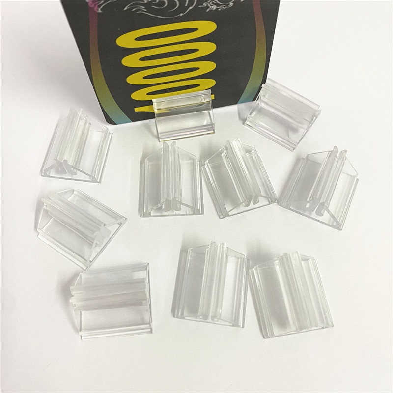 Plastic Card Stands Display (20 pcs) Plastic Card Stands Display (20 pcs)