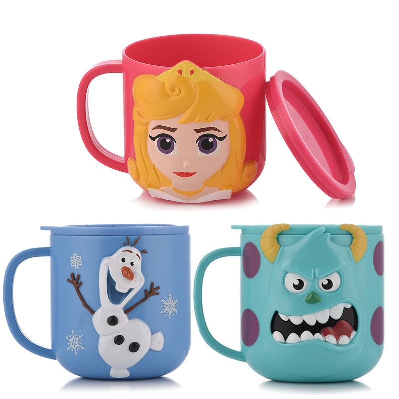 Plastic Cartoon Mug for Kids
