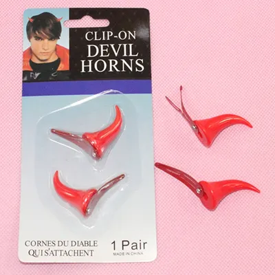 Plastic Clip On Devil Horn Clips Plastic Clip On Devil Horn Clips