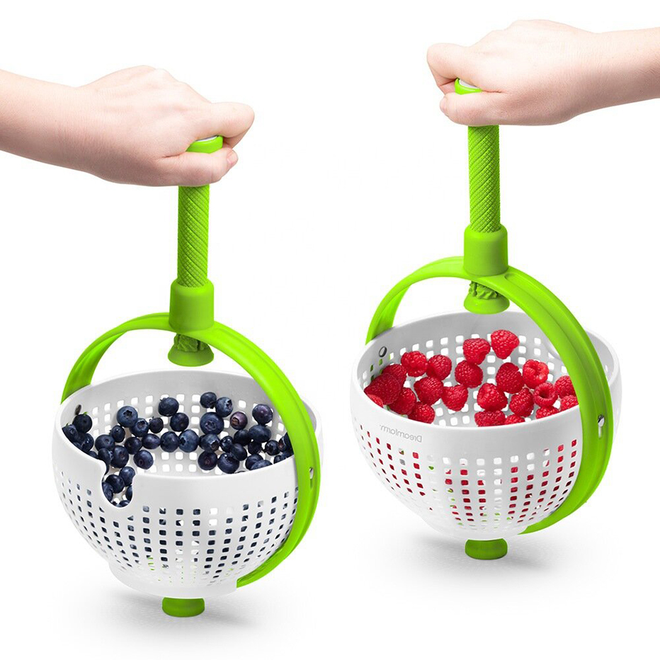Plastic Collapsible Salad Spinner