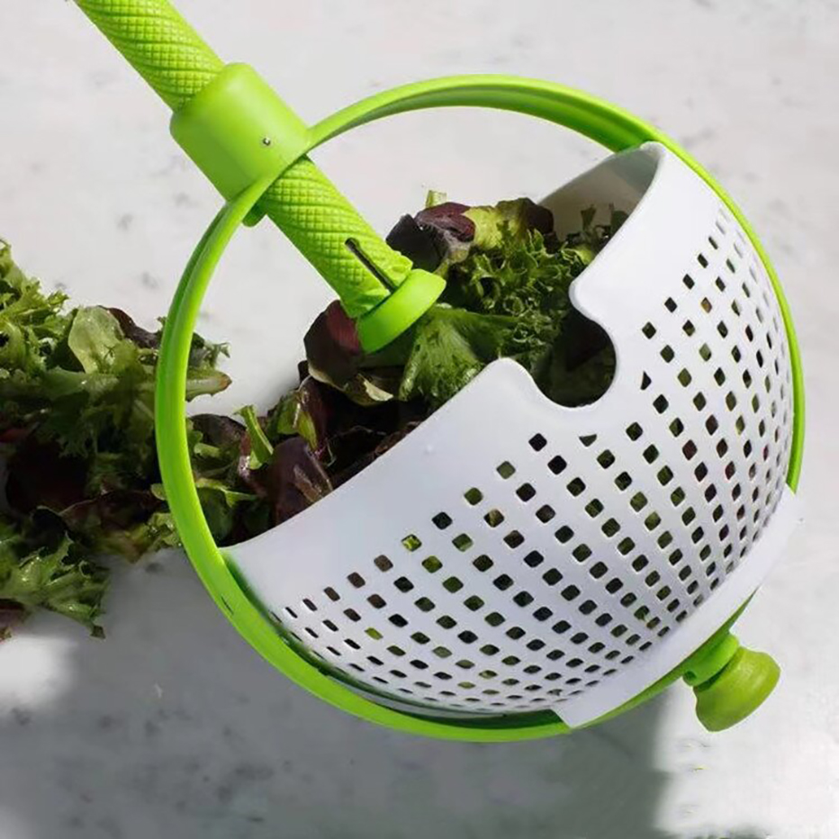 Plastic Collapsible Salad Spinner
