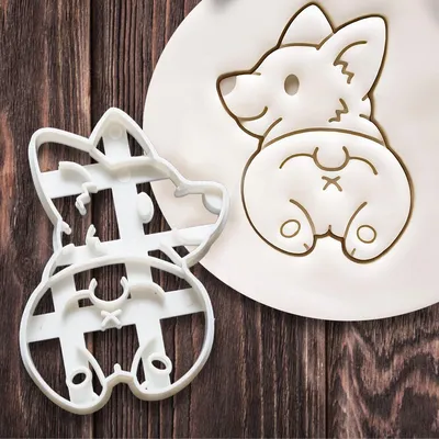 Plastic Corgi Cookie Cutters (3pcs) Plastic Corgi Cookie Cutters (3pcs)