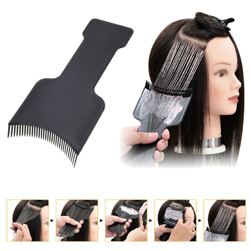 Plastic Curved Hair Dyeing Comb Plastic Curved Hair Dyeing Comb