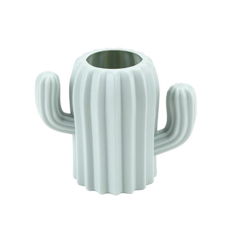 Plastic Desk Cactus Pen Holder Plastic Desk Cactus Pen Holder