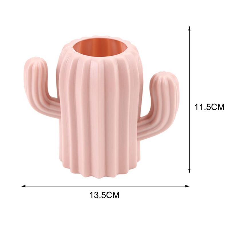 Plastic Desk Cactus Pen Holder Plastic Desk Cactus Pen Holder