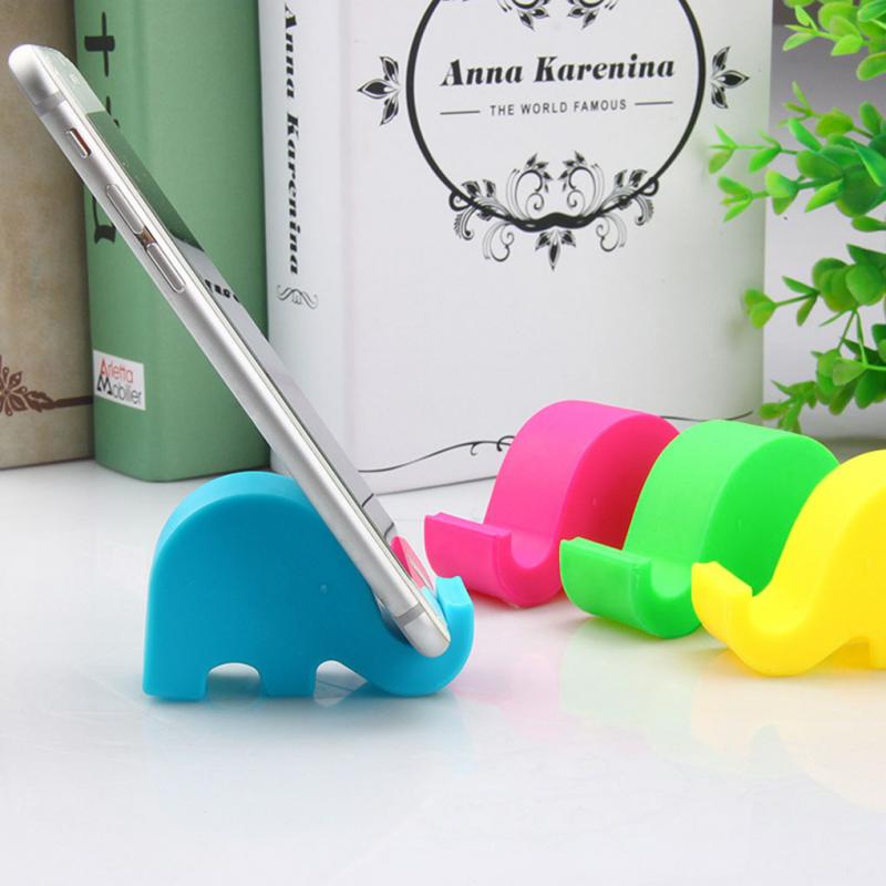 Plastic Desktop Elephant Phone Stand Plastic Desktop Elephant Phone Stand