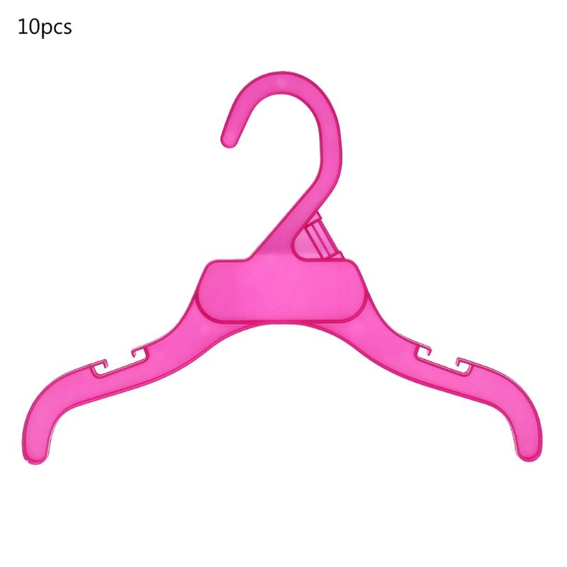 Plastic Dog Clothes Hangers (10pcs) Plastic Dog Clothes Hangers (10pcs)