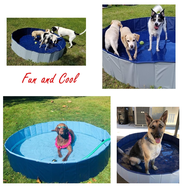 Plastic Dog Pool Collapsible Bath Tub Plastic Dog Pool Collapsible Bath Tub