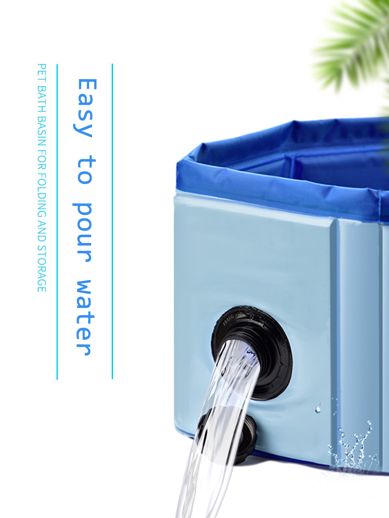 Plastic Dog Pool Collapsible Bath Tub Plastic Dog Pool Collapsible Bath Tub