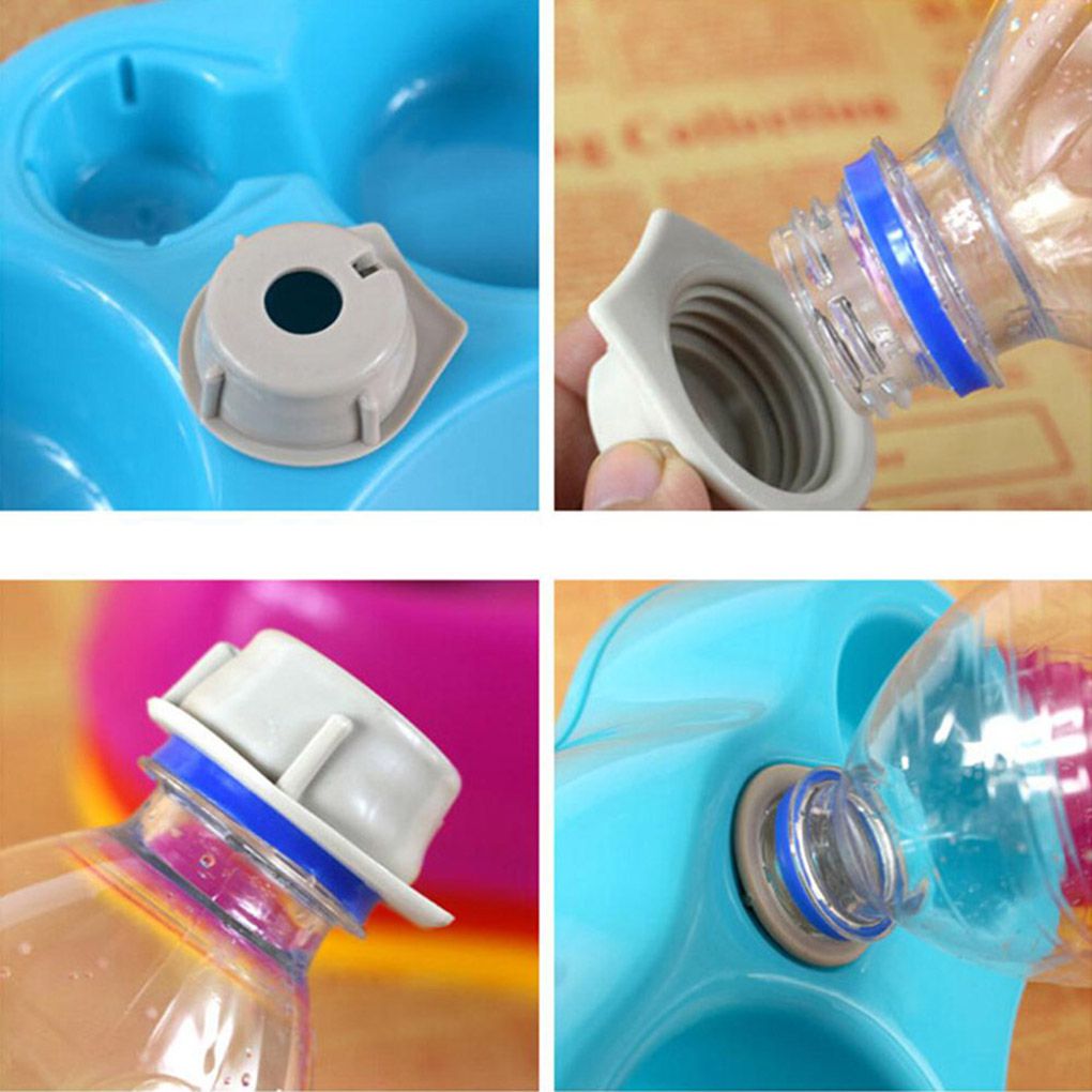 Plastic Double Dog Bowl Feeder Plastic Double Dog Bowl Feeder
