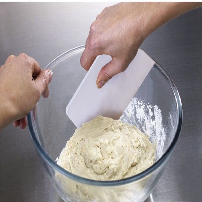 Plastic Dough Cutter Baking Scraper Tool
