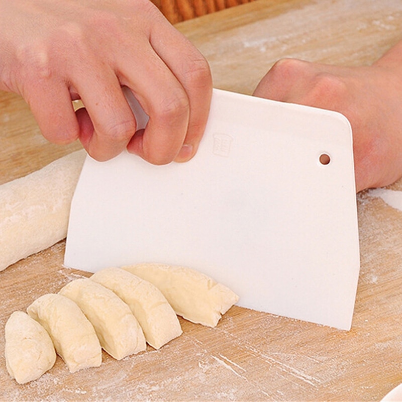 Plastic Dough Scraper Baking Spatula Plastic Dough Scraper Baking Spatula