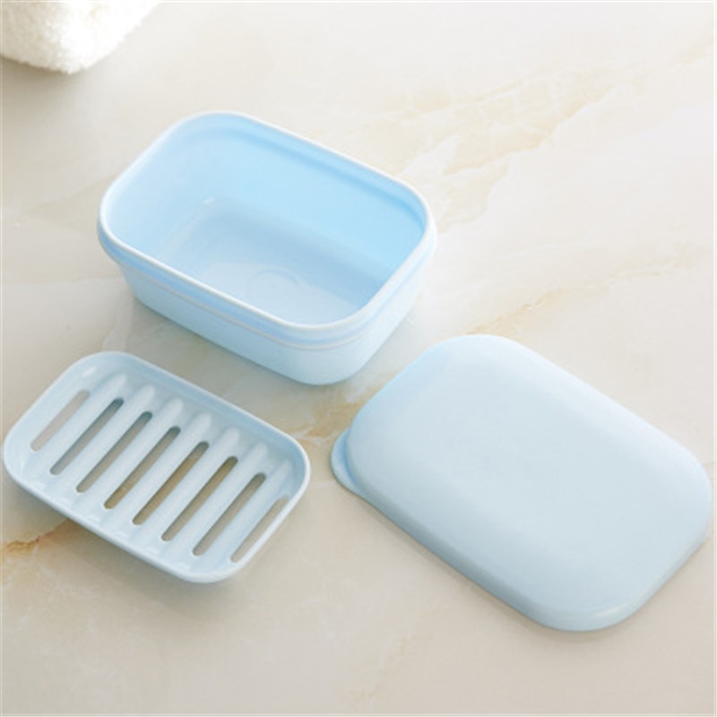 Plastic Dual Layer Portable Soap Holder Plastic Dual Layer Portable Soap Holder